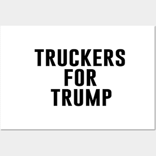 Truckers For Trump Posters and Art